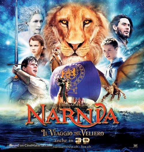 The Chronicles of Narnia: The Voyage of the Dawn Treader - Swiss Movie Poster