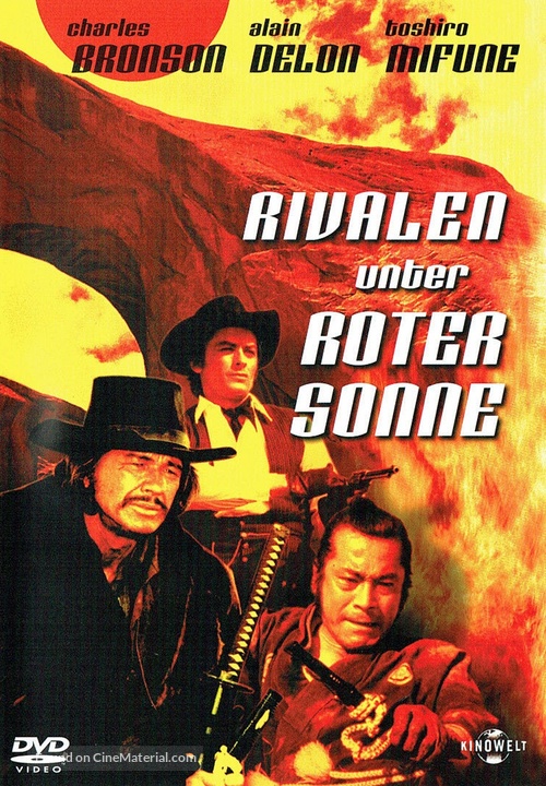 Soleil rouge - German DVD movie cover