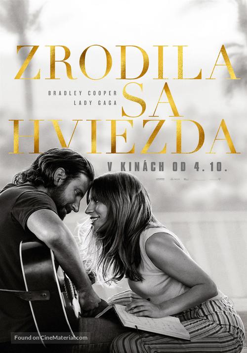 A Star Is Born - Slovak Movie Poster
