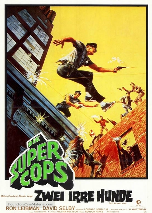 The Super Cops - German Movie Poster