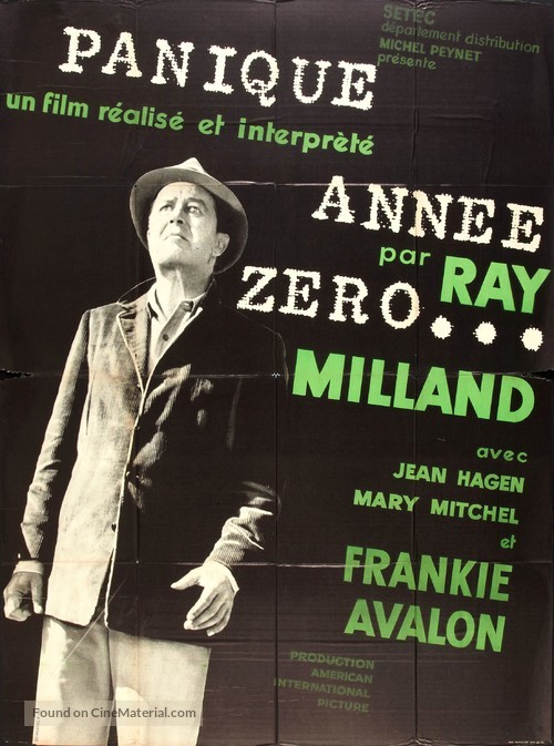 Panic in Year Zero! - French Movie Poster