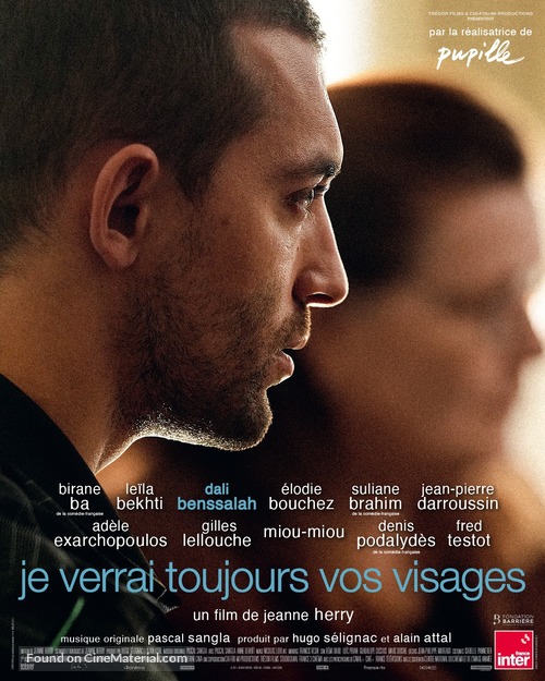 Je verrai toujours vos visages - French Movie Poster