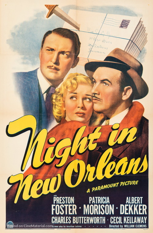 Night in New Orleans - Movie Poster