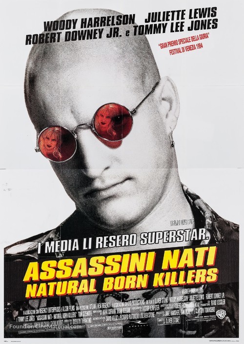 Natural Born Killers - Italian Movie Poster