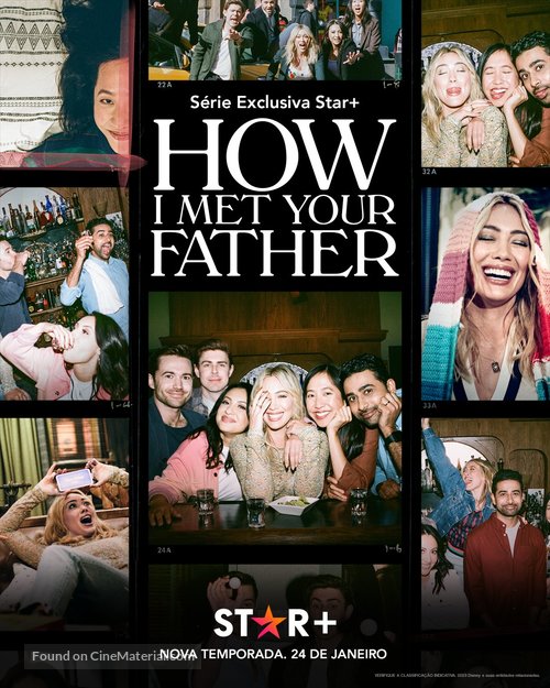 &quot;How I Met Your Father&quot; - Brazilian Movie Poster