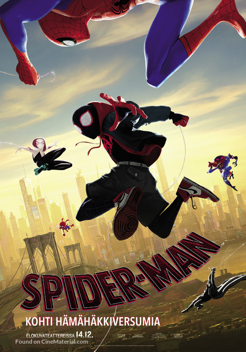 Spider-Man: Into the Spider-Verse - Finnish Movie Poster