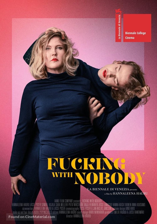 Fucking with Nobody - Finnish Movie Poster