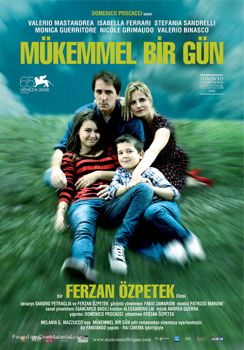 Un giorno perfetto - Turkish Movie Poster