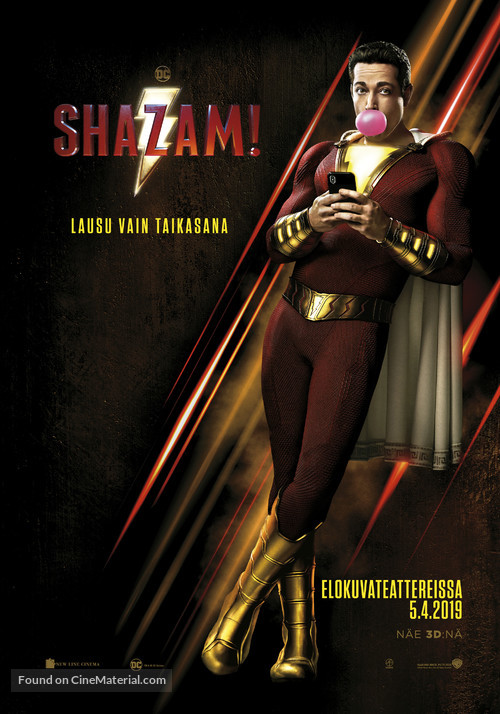 Shazam! - Finnish Movie Poster