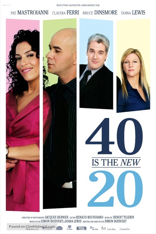 40 Is the New 20 - Canadian Movie Poster