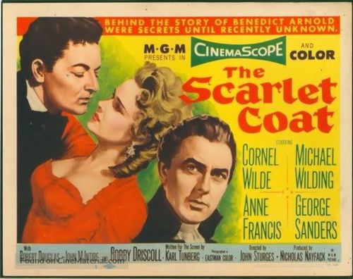 The Scarlet Coat - Movie Poster