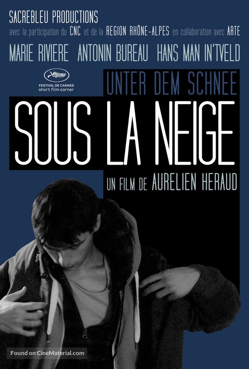 Sous la neige - French Movie Poster