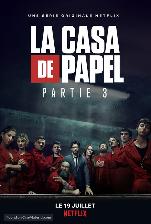 &quot;La casa de papel&quot; - French Movie Poster