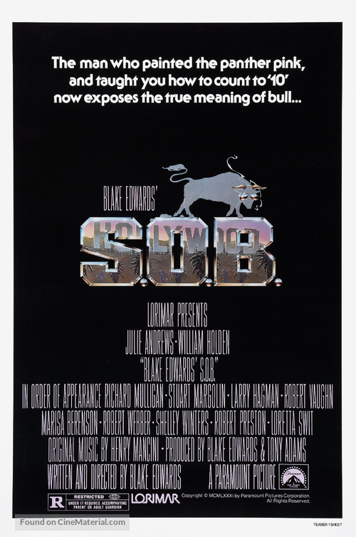 S.O.B. - Movie Poster
