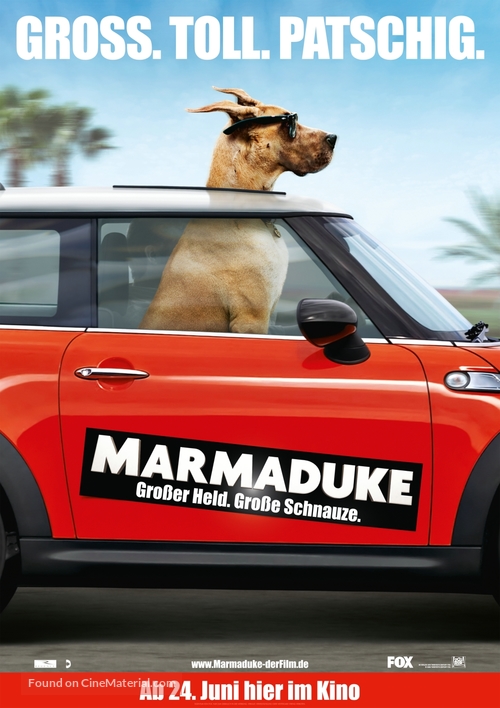 Marmaduke - German Movie Poster