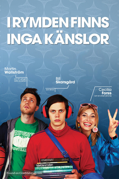 I rymden finns inga k&auml;nslor - Swedish DVD movie cover