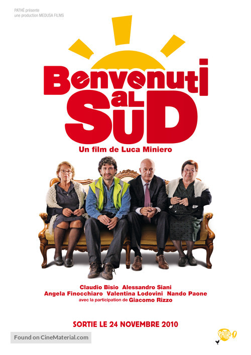 Benvenuti al Sud - French Movie Poster