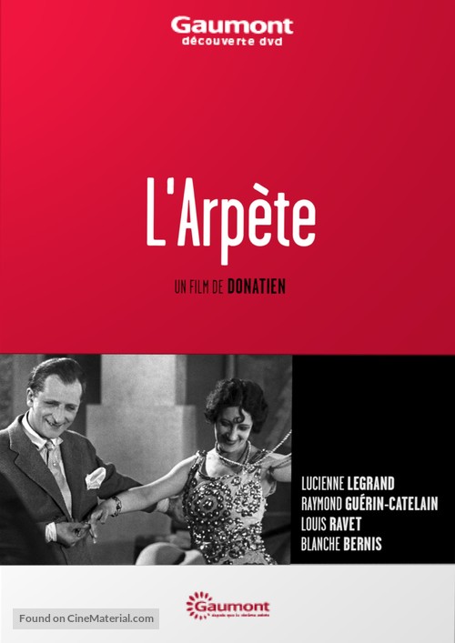 L&#039;arp&egrave;te - French DVD movie cover