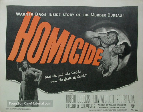 Homicide - Movie Poster