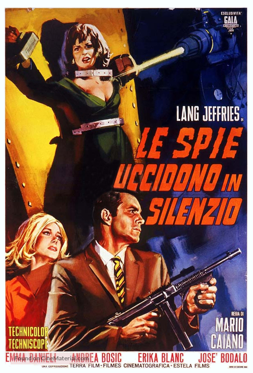 Le spie uccidono in silenzio - Italian Movie Poster