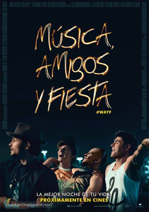 We Are Your Friends - Argentinian Movie Poster