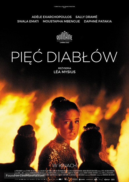 Les cinq diables - Polish Movie Poster