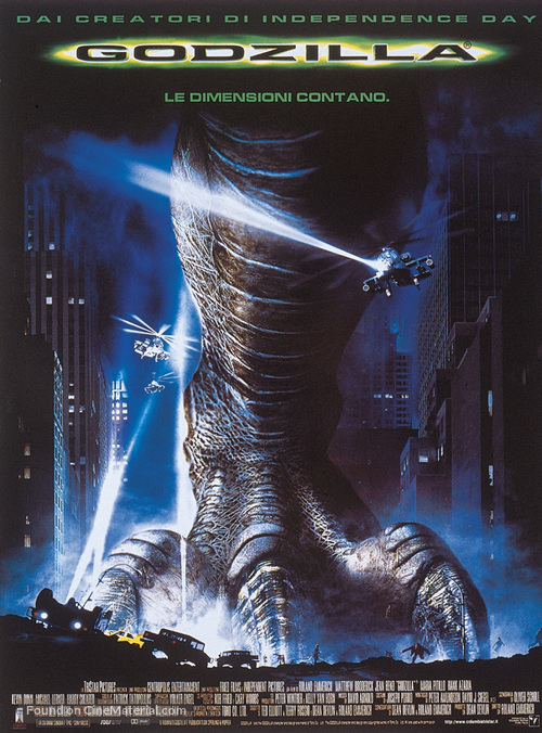 Godzilla - Italian Movie Poster