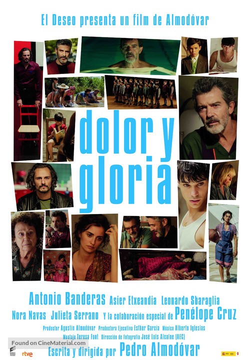 Dolor y gloria - Andorran Movie Poster