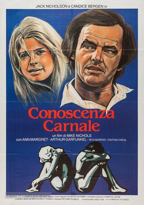 Carnal Knowledge - Italian Movie Poster