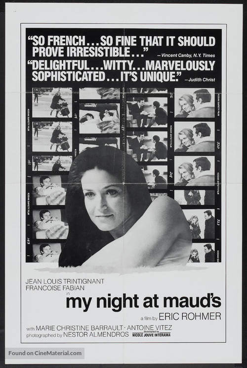 Ma nuit chez Maud - Movie Poster