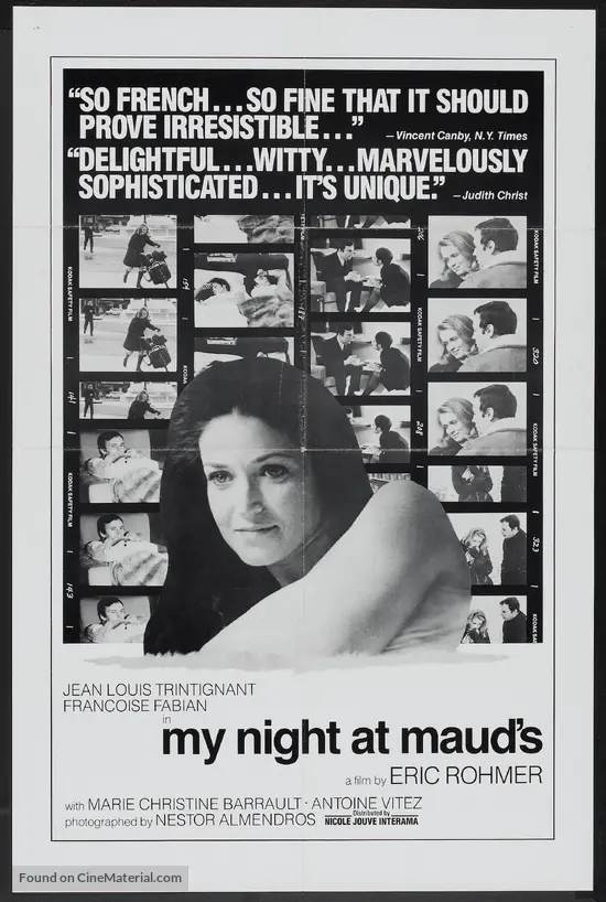 Ma nuit chez Maud - Movie Poster