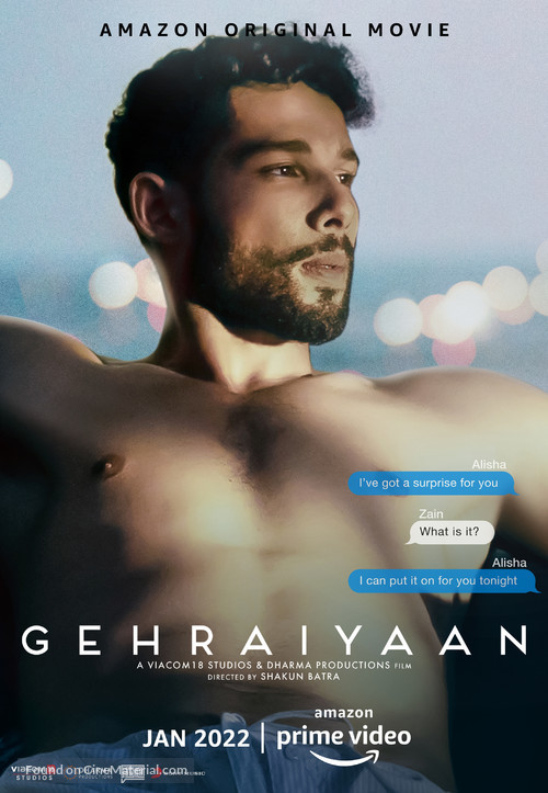 Gehraiyaan - Indian Movie Poster