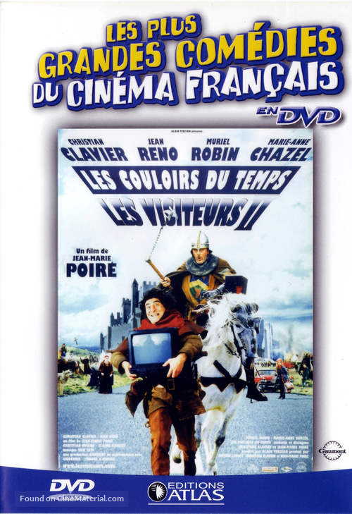 Les couloirs du temps: Les visiteurs 2 - French DVD movie cover