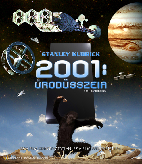 2001: A Space Odyssey - Hungarian Blu-Ray movie cover