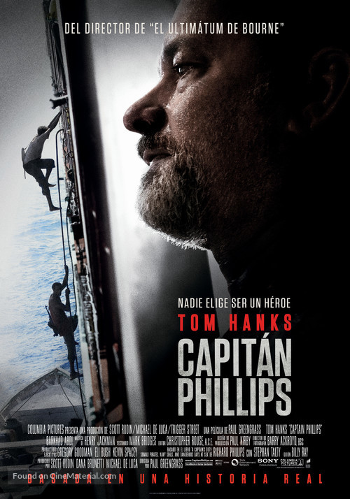 Captain Phillips - Spanish Movie Poster