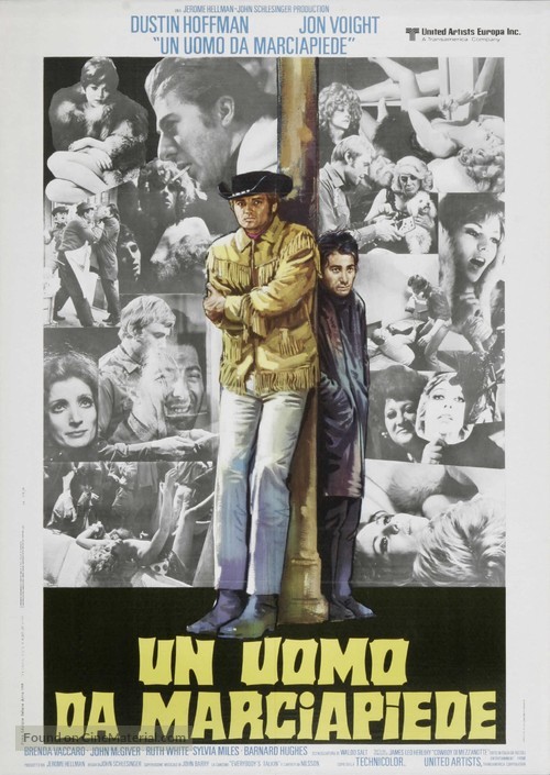 Midnight Cowboy - Italian Movie Poster