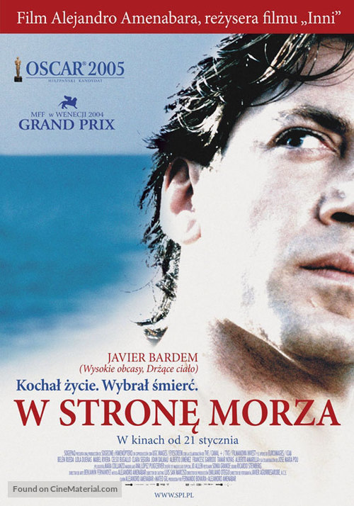 Mar adentro - Polish Movie Poster