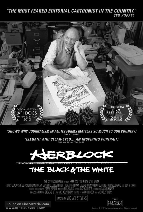 Herblock: The Black &amp; the White - Movie Poster