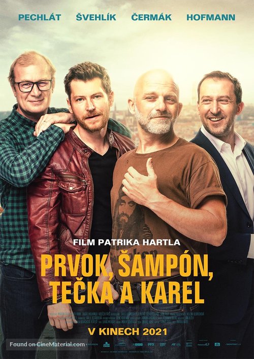 Prvok, Sampon, Tecka a Karel - Czech Movie Poster