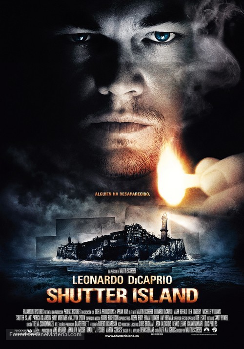 Shutter Island - Spanish Movie Poster