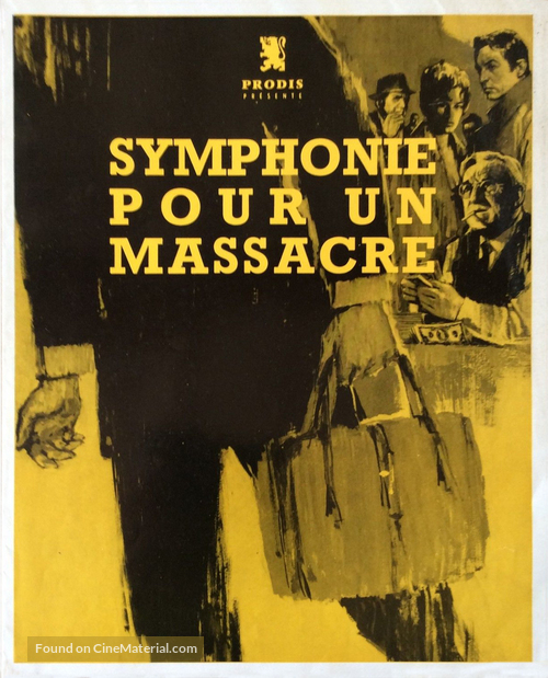Symphonie pour un massacre - French Movie Poster