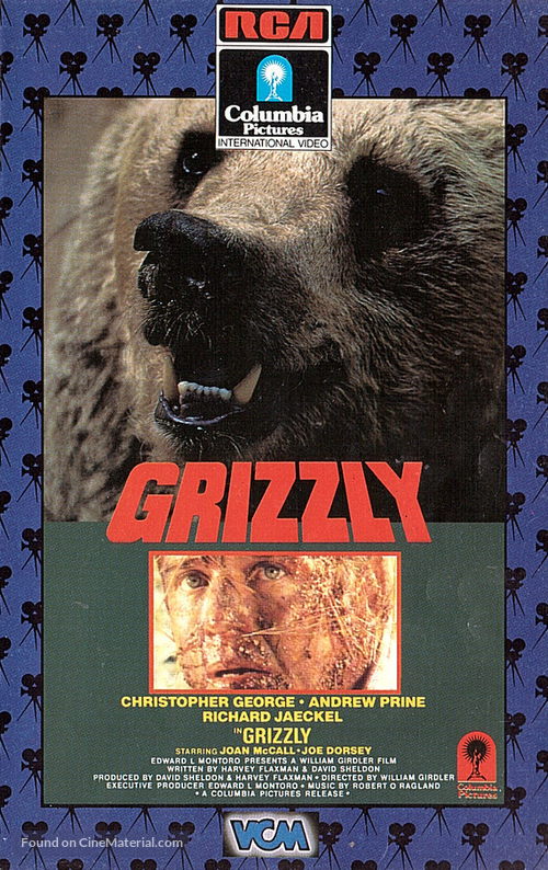 Grizzly - Finnish VHS movie cover