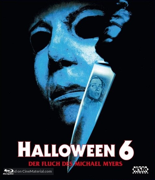 Halloween: The Curse of Michael Myers - Austrian Blu-Ray movie cover