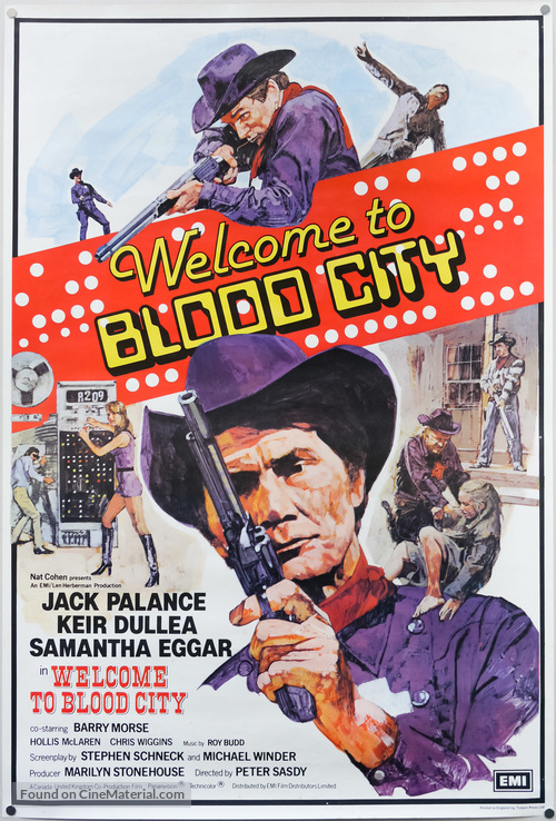 Welcome to Blood City - British Movie Poster