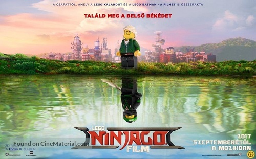 The Lego Ninjago Movie - Hungarian Movie Poster