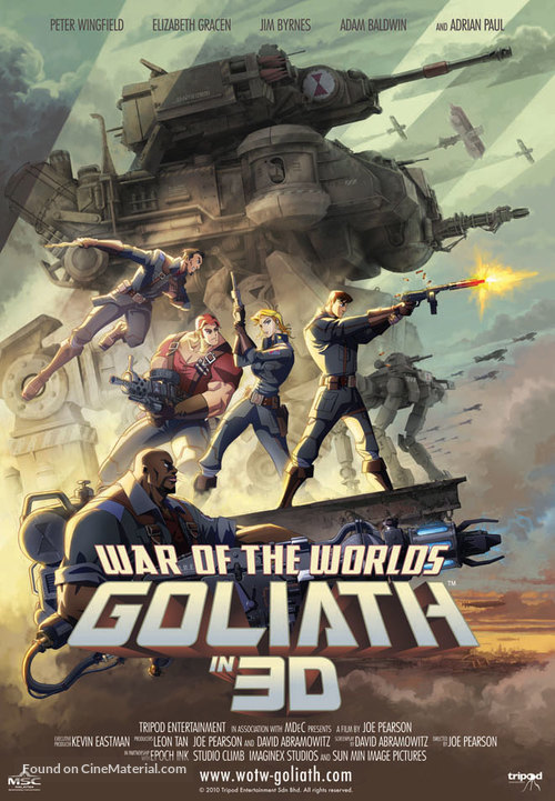War of the Worlds: Goliath - Malaysian Movie Poster
