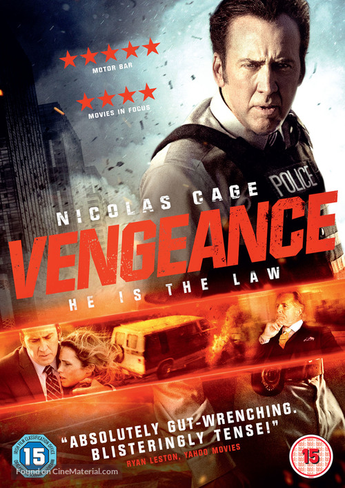 Vengeance: A Love Story - British Movie Cover