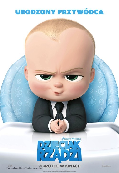 The Boss Baby - Polish Movie Poster