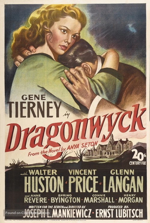 Dragonwyck - Theatrical movie poster