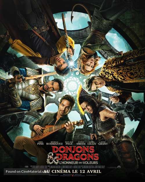 Dungeons &amp; Dragons: Honor Among Thieves - French Movie Poster